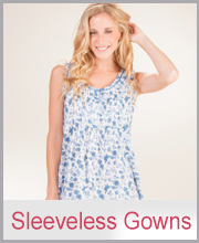 Sleeveless Sleepwear Gowns for Women