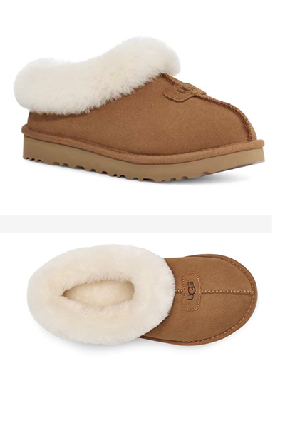 UGG Sheepskin slip in slippers Tazzette chestnut