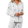 Luscious Bamboo Pajama Set by Yala - Long Sleeve Long PJS in Celestial, Black, Red and Aster