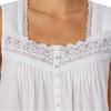 Eileen West Cotton Nightgown and robe set in Dazzling White