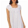 Eileen West Cotton Modal Cap Sleeve Waltz Nightgown in Rosebud Print