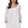 Eileen West Cotton Lawn Long Sleeve Ballet Nightgown in Vintage White