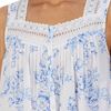 Eileen West - Sleeveless Nightgown in Blue Rose Floral