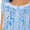 Eileen West Modal Nightgown Size in Blue Harmony Floral