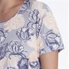 Calida Short Sleeve Sleepshirt in Blue Clematis
