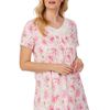 Carole Hochman 100% Cotton Knit Waltz Nightgown -  Pink Bouquet