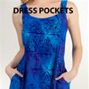 Tie Back Dress has pockets (same style different color)
