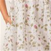 La Cera "Soft and Easy" Sleeveless Cotton Nightgown  - Blooming Vines