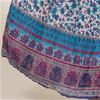 Funky People Crinkle Skirt In 100% Cotton - Garden Paisley