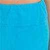 I Can Too Casual Resort Wear - 100% Cotton Tiered Skirt in Turquoise