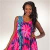  Sleeveless Rayon Long Umbrella House Tie Dye Dress by Advance Apparels in Multiple Colors