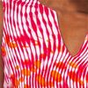 Shift Dress - Peppermint Bay Sleeveless Short Dress - Tropical Fuchsia