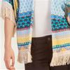 Kimono Cardigans - One Size Short Sleeve 100% Rayon Fringe in Mojave
