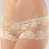 Montelle Cheeky Boyshorts - Two-Pack Nylon Blend Panties in Nude