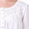 Long Sleeve Eileen West Cotton Lawn Nightgown in White Inspiration