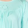 Calida 100% Cotton Knit Short Sleeve Nightgown in Mint
