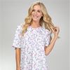 Calida Short Sleeve Cotton Knit Nightgown in Assorted Prints