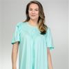 Calida 100% Cotton Knit Short Sleeve Nightgown in Assorted Solids