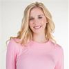 SC SALEdJane and Bleecker (Med & L) Long Sleeve Rayon Top in Peony Pink