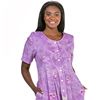 Last Ones Special La Cera (Size S) Rayon Short Sleeve in Lilac Oasis