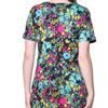 Back View of customer favorite La Cera Cotton Knit dress with pockets