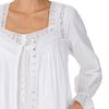 Eileen West Regency White Two Piece Set - Robe Detail