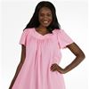 Miss Elaine Classics (Small) Waltz Flutter Sleeve Nylon Nightgown in English Rose