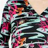  "N" by Natori V-Neck Matte Satin in Island Cove