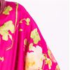  "N" by Natori V-Neck Matte Satin in Tropical Pink Bouquet