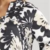  "N" by Natori Mandarin Neck Matte Satin in Dusky Soleil