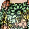 Winlar Satin Charmeuse Caftan in Starstruck