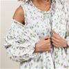 Plus Size La Cera Sleepwear 1X to 4X - Sleeveless Cotton Nightgown  - Blooming Vines