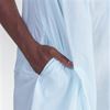 La Cera Cotton Short Sleeve Nightgown in Pearl Innocence - Blue