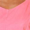 Adjustable Tie Dress - 2 Way Sleeveless Bubble Dress - Bubblegum
