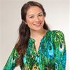 La Cera Tunics (Size M & XL) - Pleated 3/4 Sleeve Poly Blend Blouse - Peacock Pretty