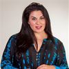Plus La Cera Pleated 3/4 Sleeve Poly Blend Tunic - Ethereal Turquoise