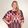 Special - Winlar (Size S & M) Charmeuse Satin Kaftan/Pajama Set - Evening Flame