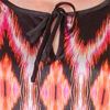 Winlar Charmeuse Satin Kaftan/Pajama Set - Evening Flame