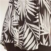 La Cera Plus Size Pleated 3/4 Sleeve Poly Blend Tunic Top - Palm Shade