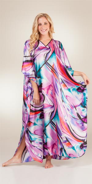 winlar satin caftan