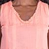 Peppermint Bay Cotton Sleeveless Short Beach Dress in Azalea