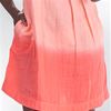 Peppermint Bay Cotton Sleeveless Short Beach Dress in Azalea