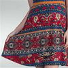 Nostalgia Sleeveless Poly Blend Tank Dress in Tuscan Red