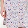 Sesoire Cotton Rayon Short Sleeve Nightshirt in Wild Flowers