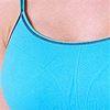 Coobie Racer Back Style Straps Sports Bra in Bahama Blue