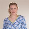 Peppermint Bay Cotton 3/4 Sleeve V-Neck Beach Cover Up - Tete-A-Tete 