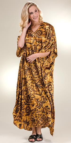 winlar satin caftan
