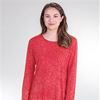 Sesoire (Large) Cotton/Rayon Long Sleeve Night Shirt in Cherry Floral