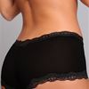 Linda Hartman Silk Knits Hip Hugger Panties in Black