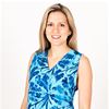 SC SALETreasures of Bali (Sizes S & XL) Rayon Sleeveless Sundress in Royal Palms